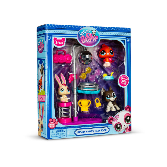 LITTLEST PET SHOP DISCO NIGHTS PLAY PACK
