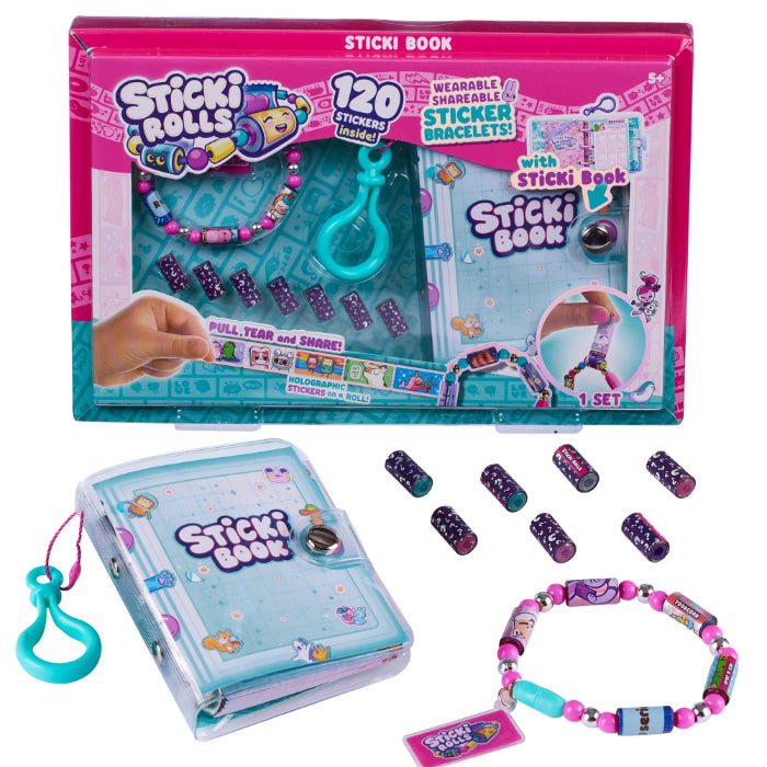 STICKI ROLLS STICKI BOOK