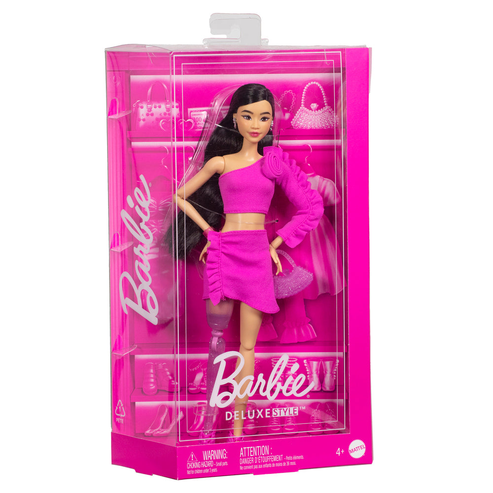 Barbie Deluxe Style Rose med ben protese