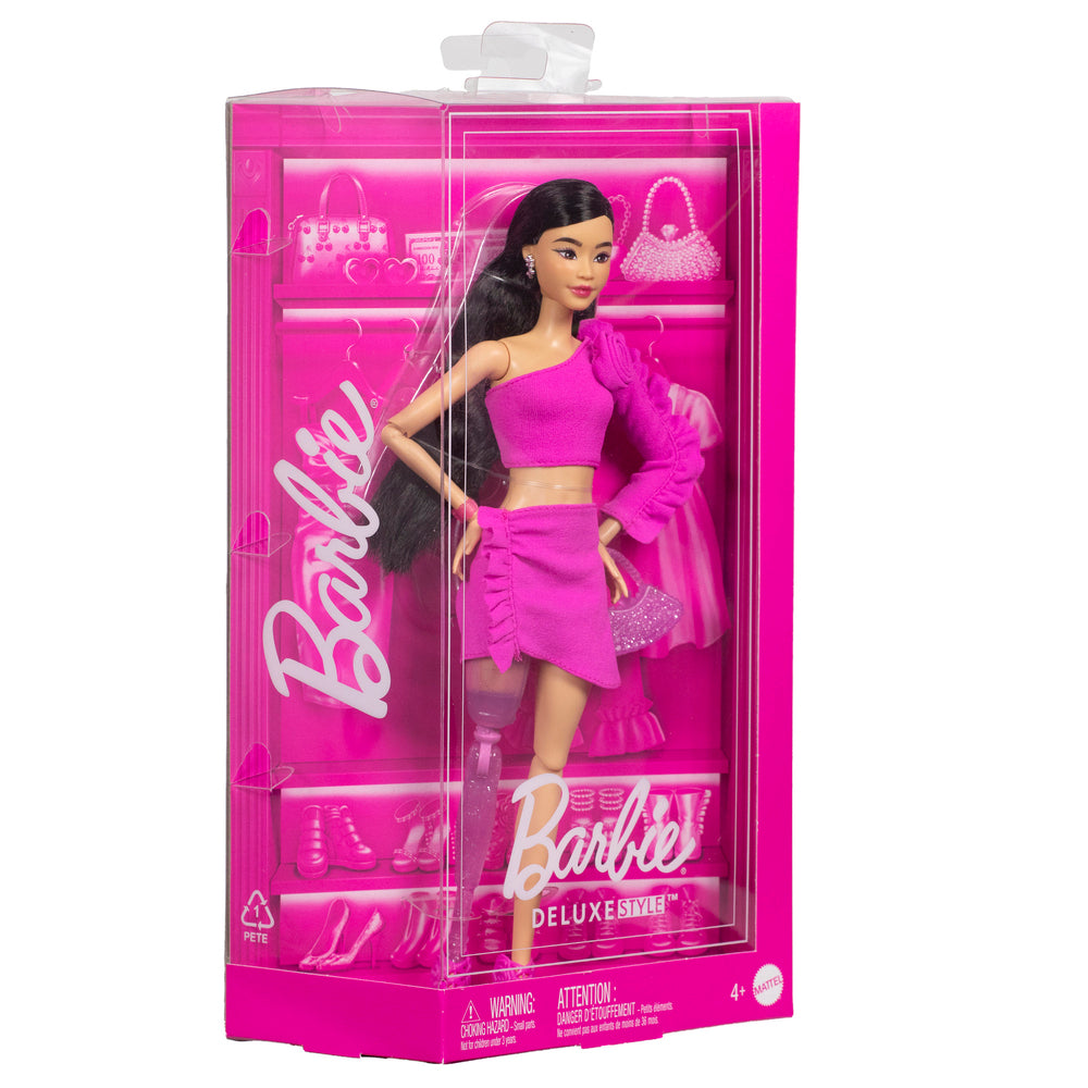 Barbie Deluxe Style Rose med ben protese