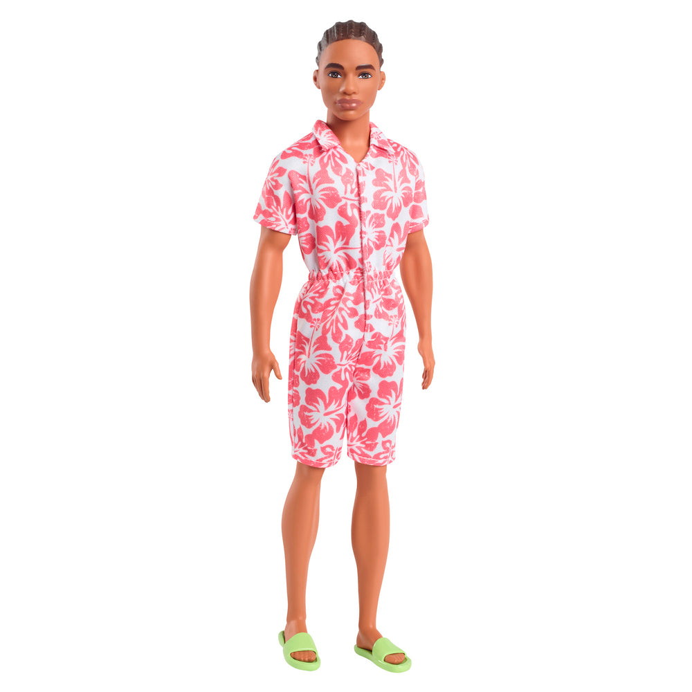 Barbie Fashionista Ken Med Trykt Kedeldragt