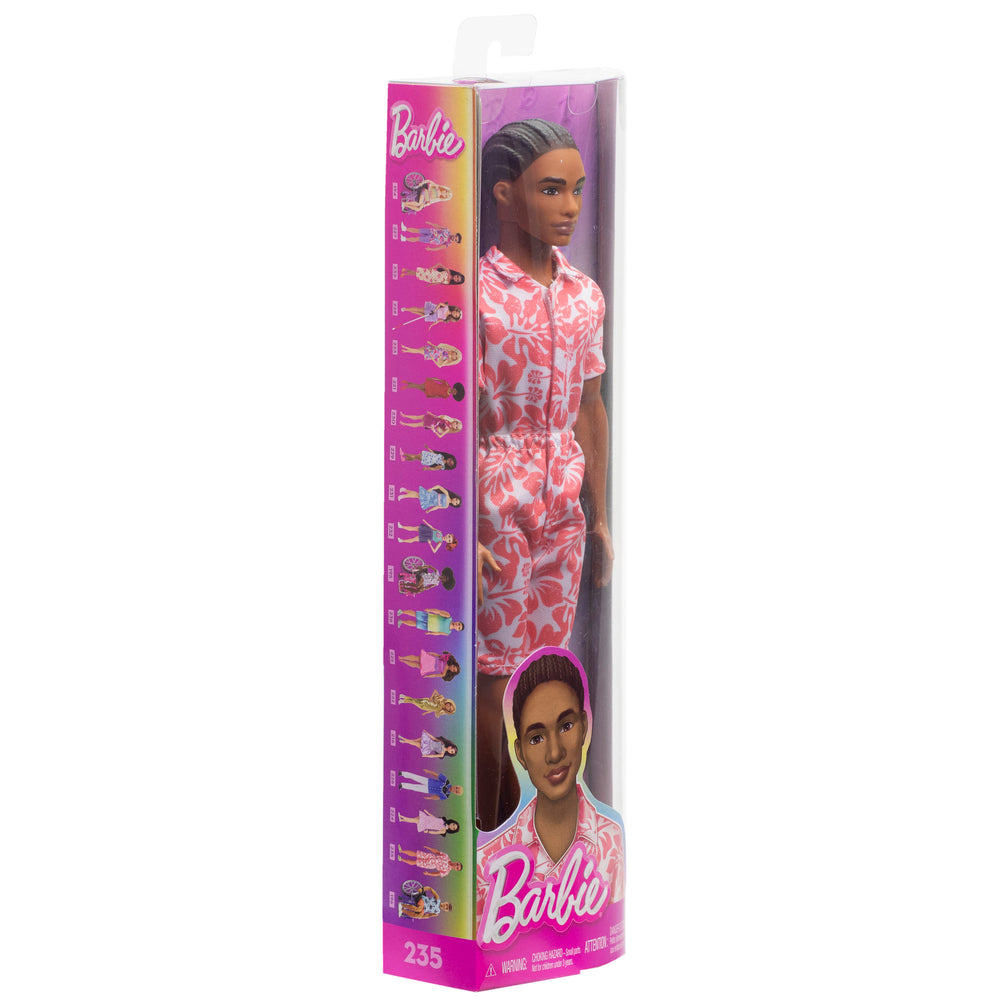 Barbie Fashionista Ken Med Trykt Kedeldragt
