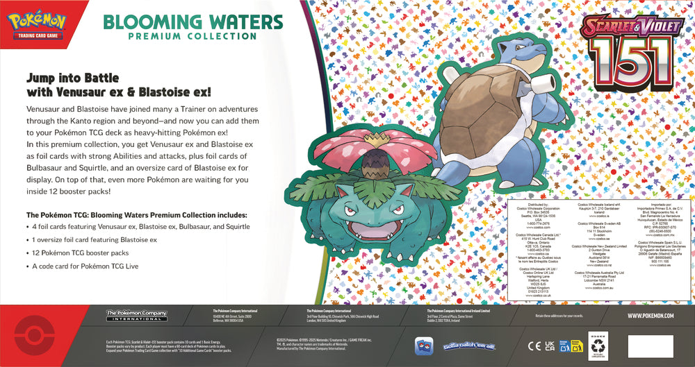 Pokemon Blooming Water 151 Collection SV3.5