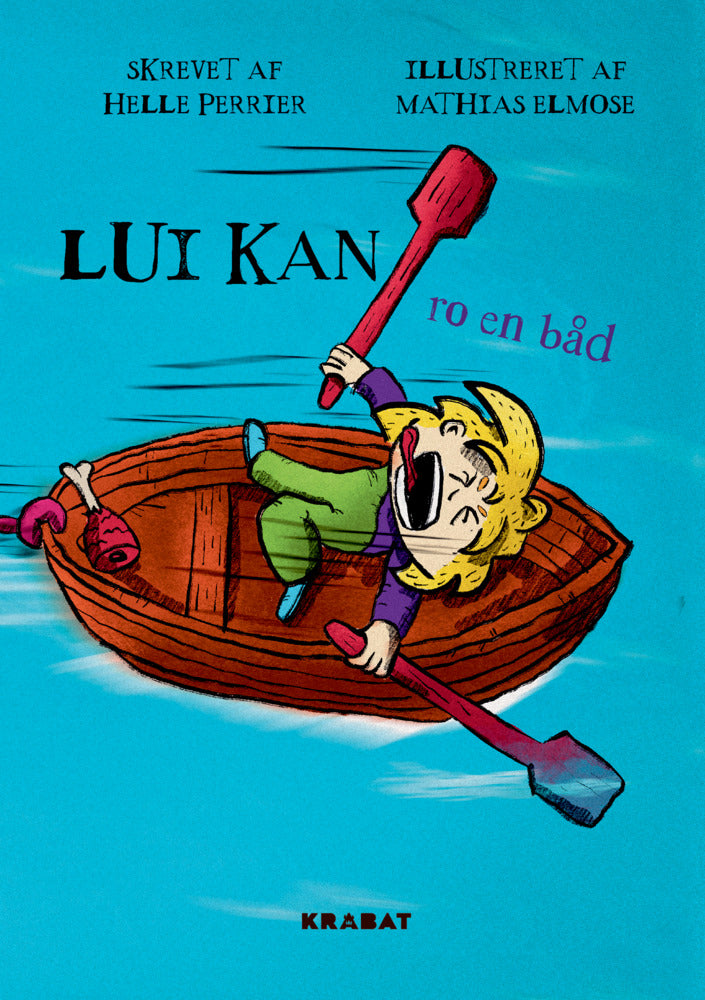 Lui kan ro en båd