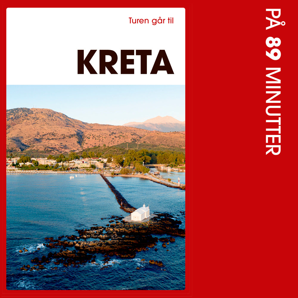 Turen går til Kreta på 89 minutter