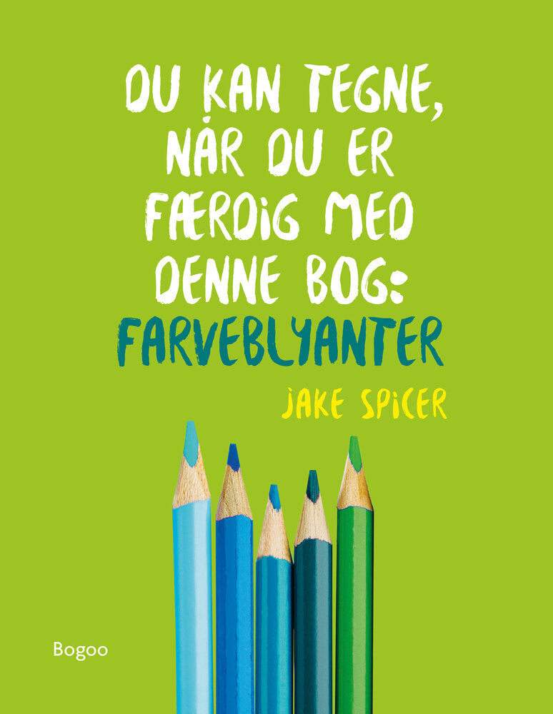Du kan tegne, når du er færdig med denne bog: Farveblyanter