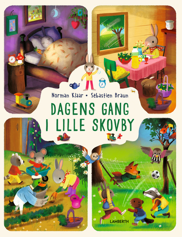 Dagens gang i lille skovby