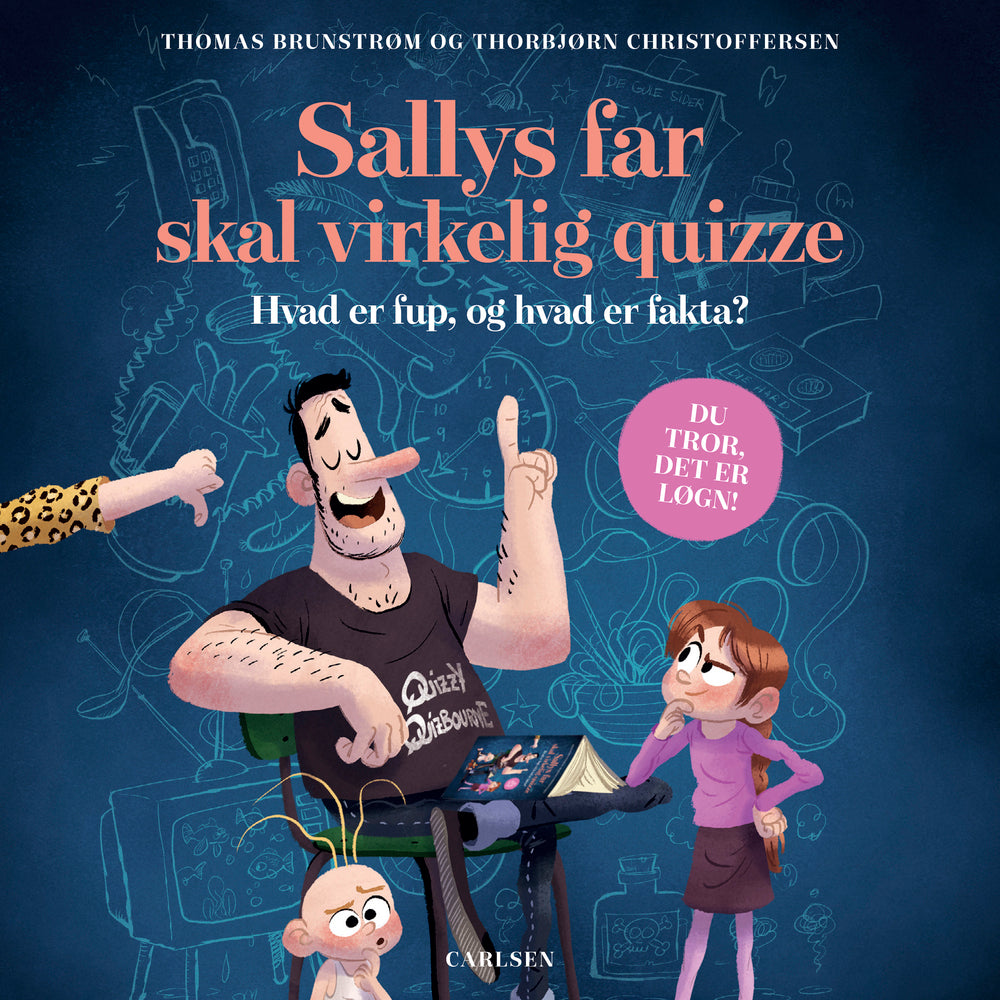 Sallys far skal virkelig quizze