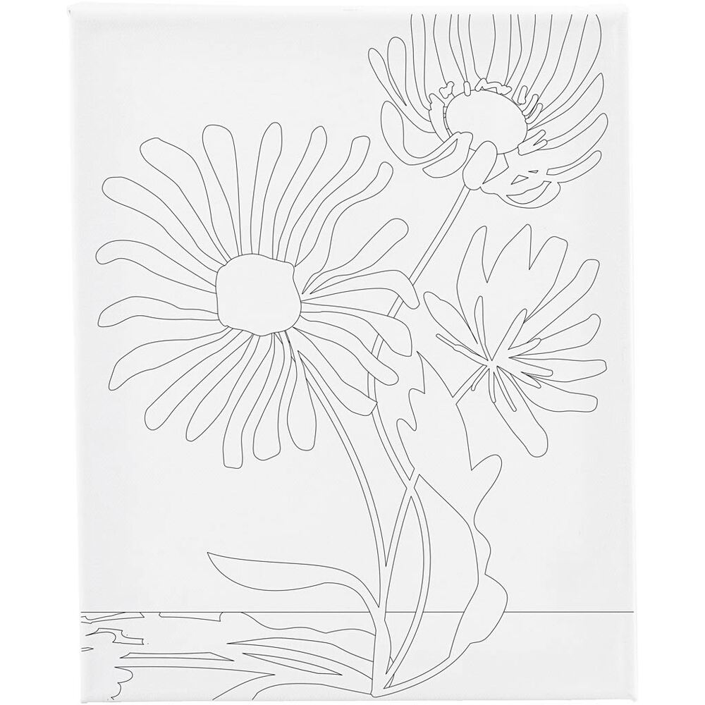 Malerlærred med print