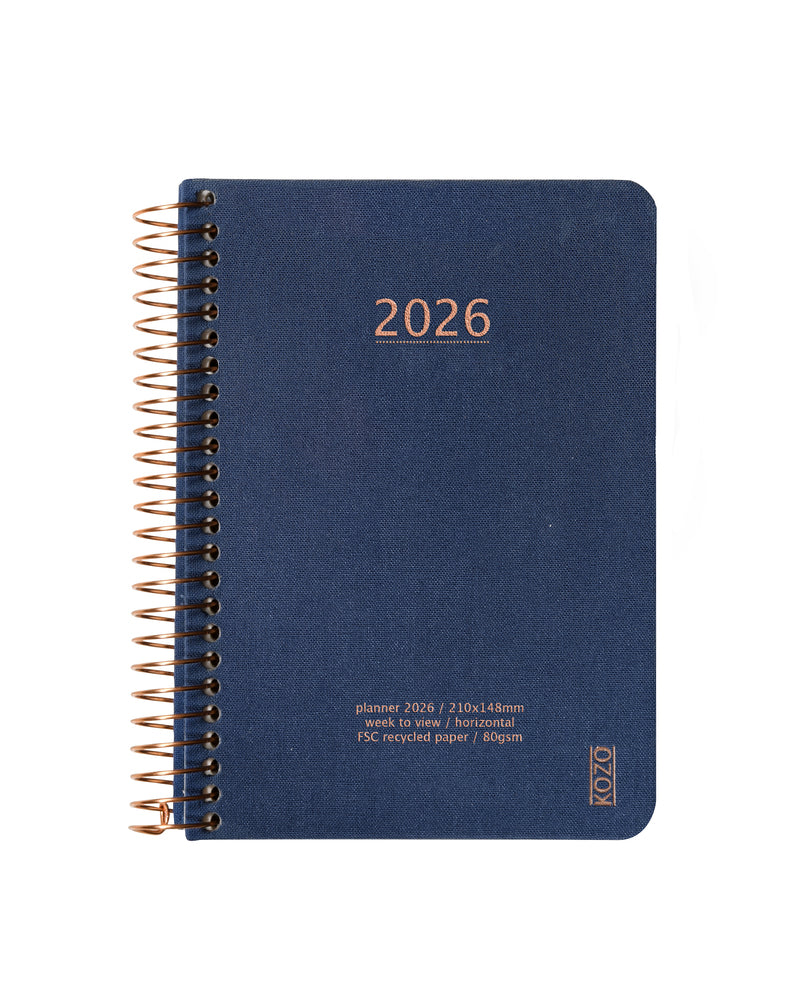 KOZO Kalender 2026 A6 Ugeopslag