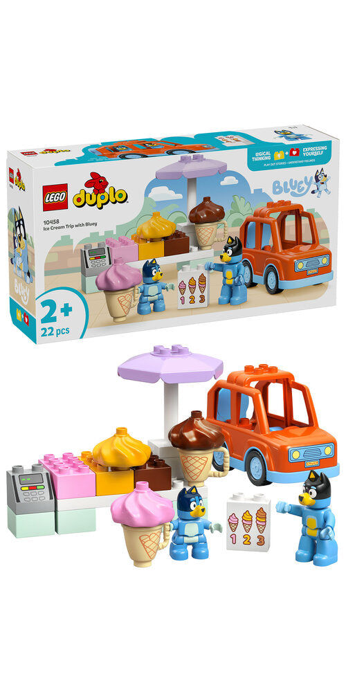 10458 LEGO DUPLO Bluey Is-udflugt med Bluey