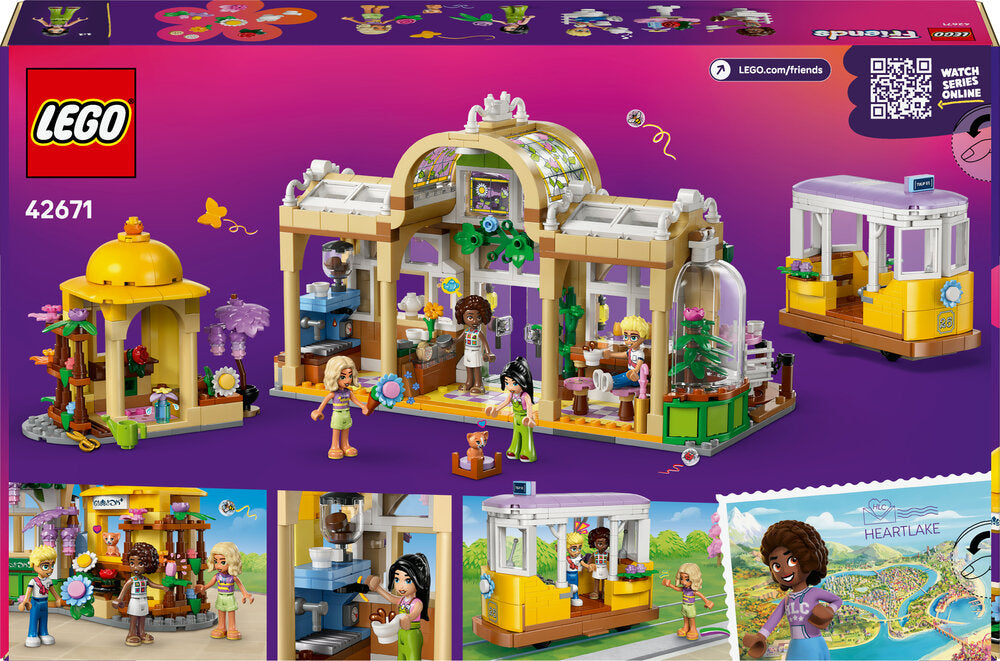 D3 42671 LEGO Friends Plantecafé og blomsterbutik