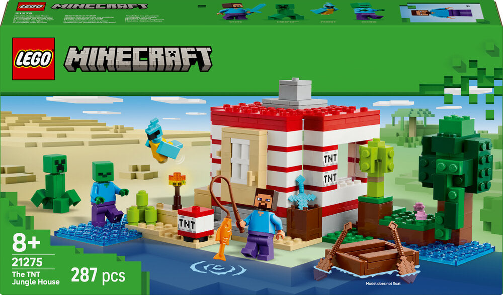 21275 LEGO Minecraft TNT-junglehuset