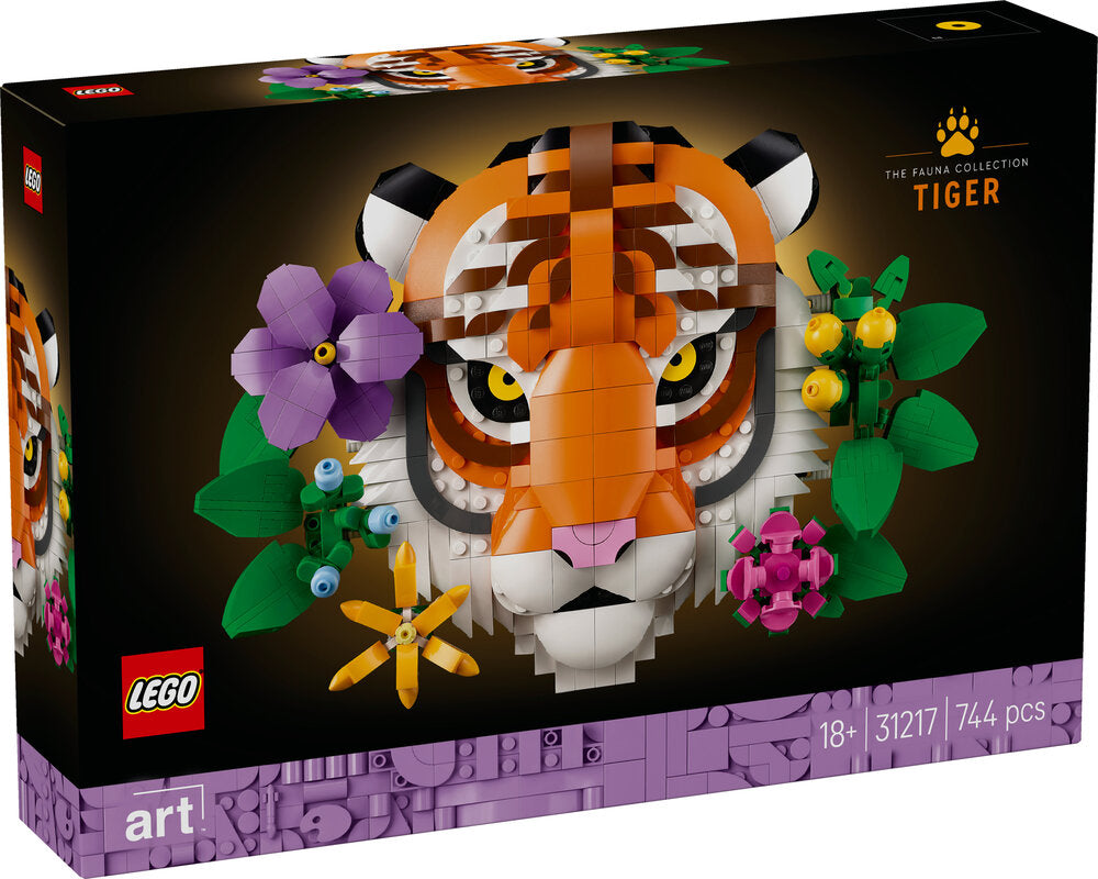 31217 LEGO ART Faunasamlingen – tiger