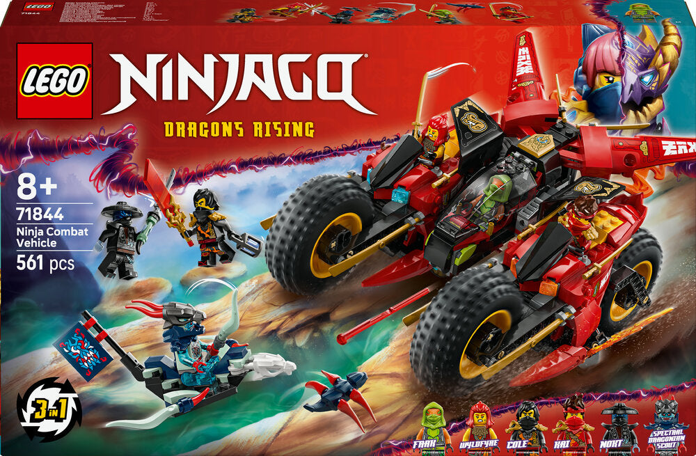 D2 71844 LEGO Ninjago Ninja-kampkøretøj