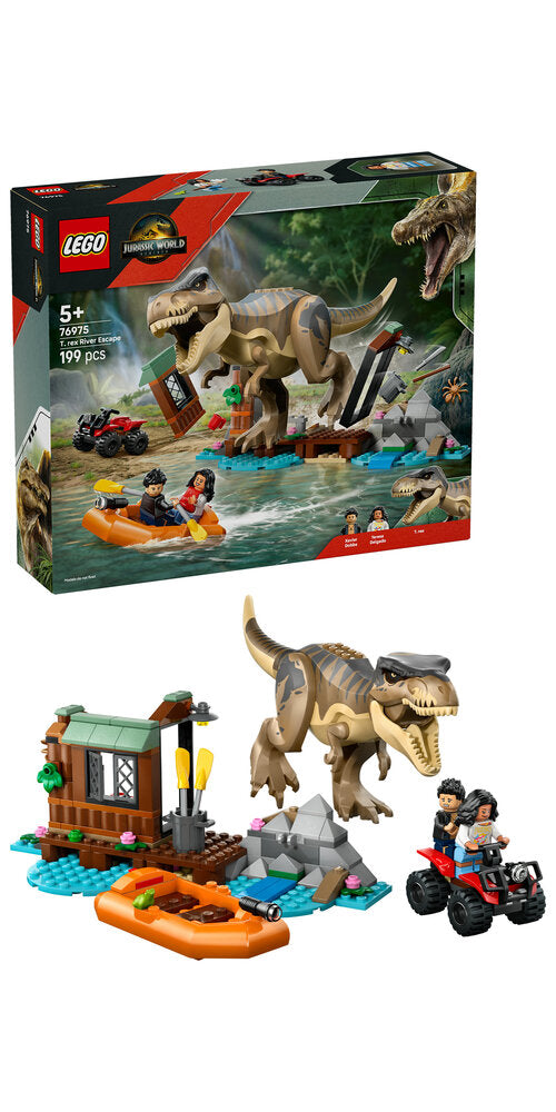 76975 LEGO Jurassic World Bådflugt fra T. rex