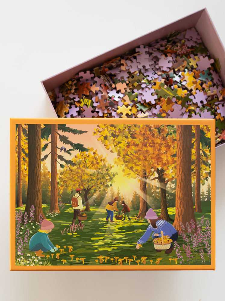 Puslespil forest treasures 1000 brikker