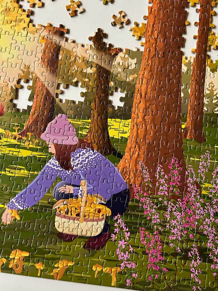 Puslespil forest treasures 1000 brikker