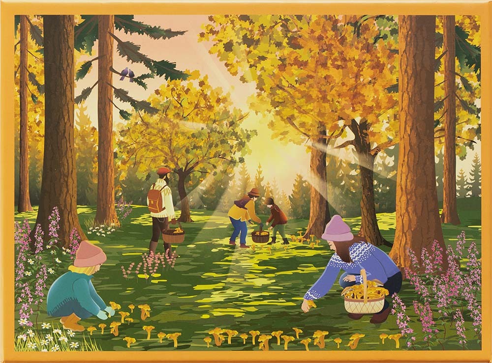 D1 Puslespil forest treasures 1000 brikker