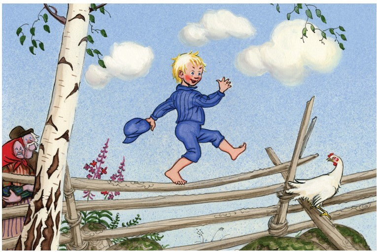 Emil - Lykønskningskort med Kuvert - Emil