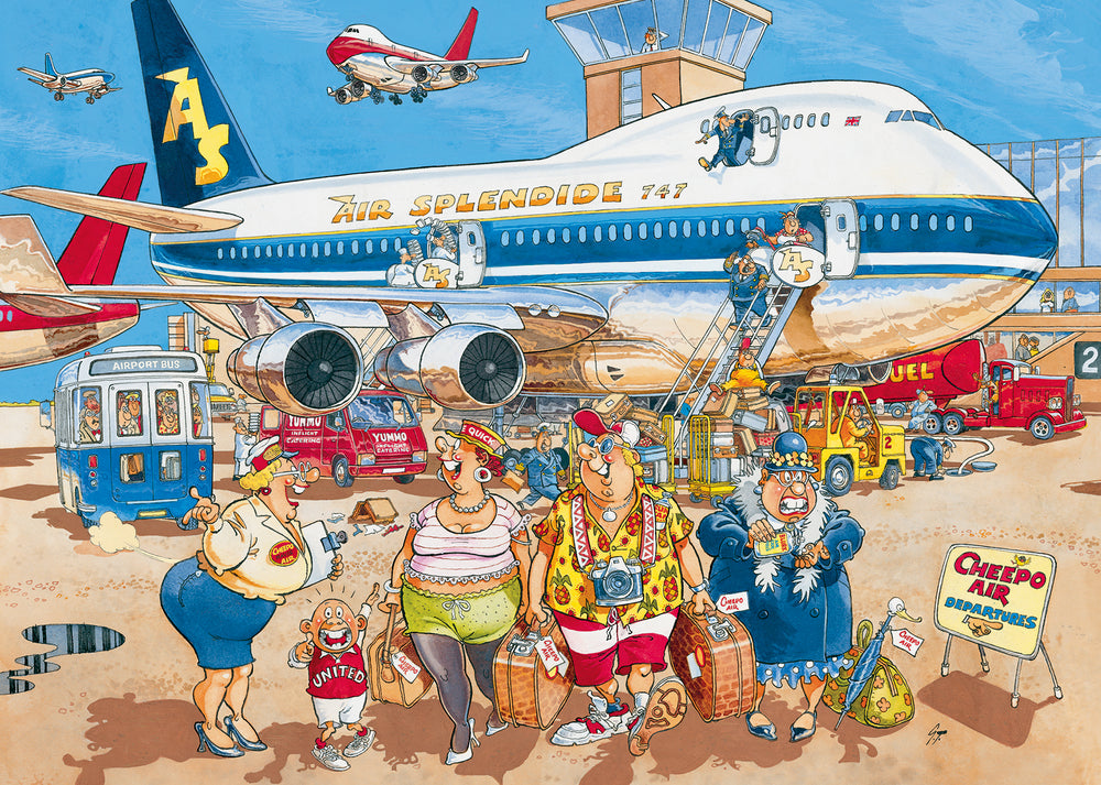 PUSLESPIL WASGIJ ORIGINAL 2 HAPPY DAYS! 1000 BRIKKER