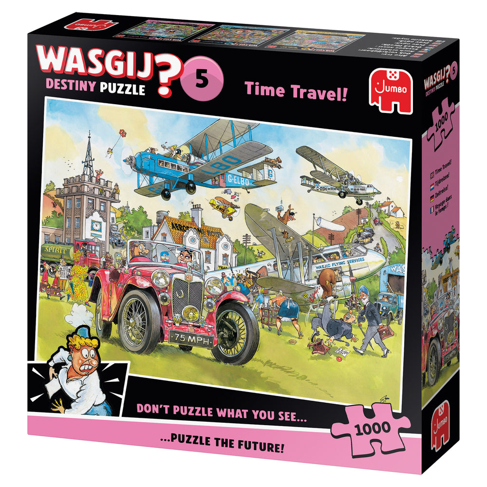 PUSLESPIL WASGIJ DESTINY 5 TIME TRAVEL! 1000 BRIKKER
