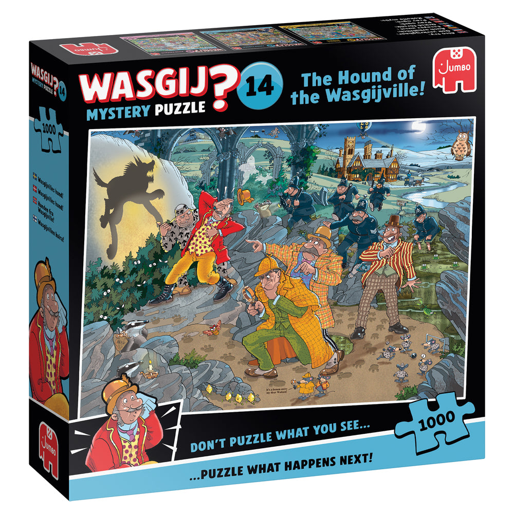 PUSLESPIL WASGIJ MYSTERY 14 THE HOUND OF THE WASGIJVILLE! 1000 BRIKKER