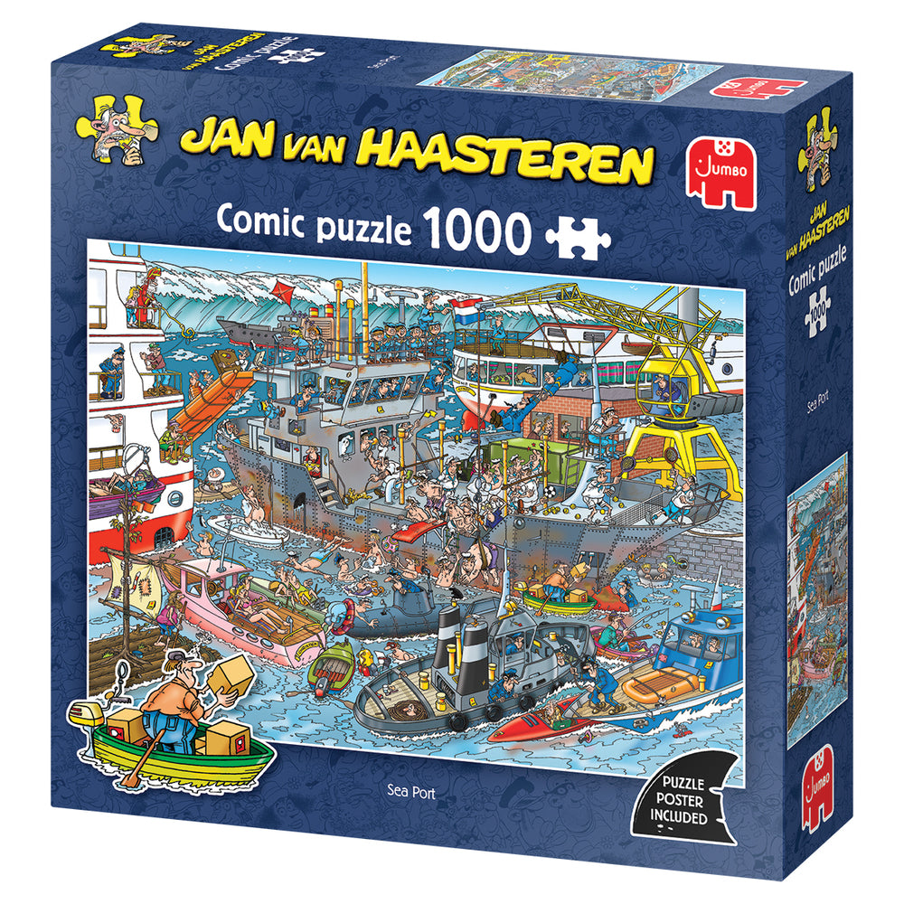 PUSLESPIL JVH SEA PORT 1000 BRIKKER