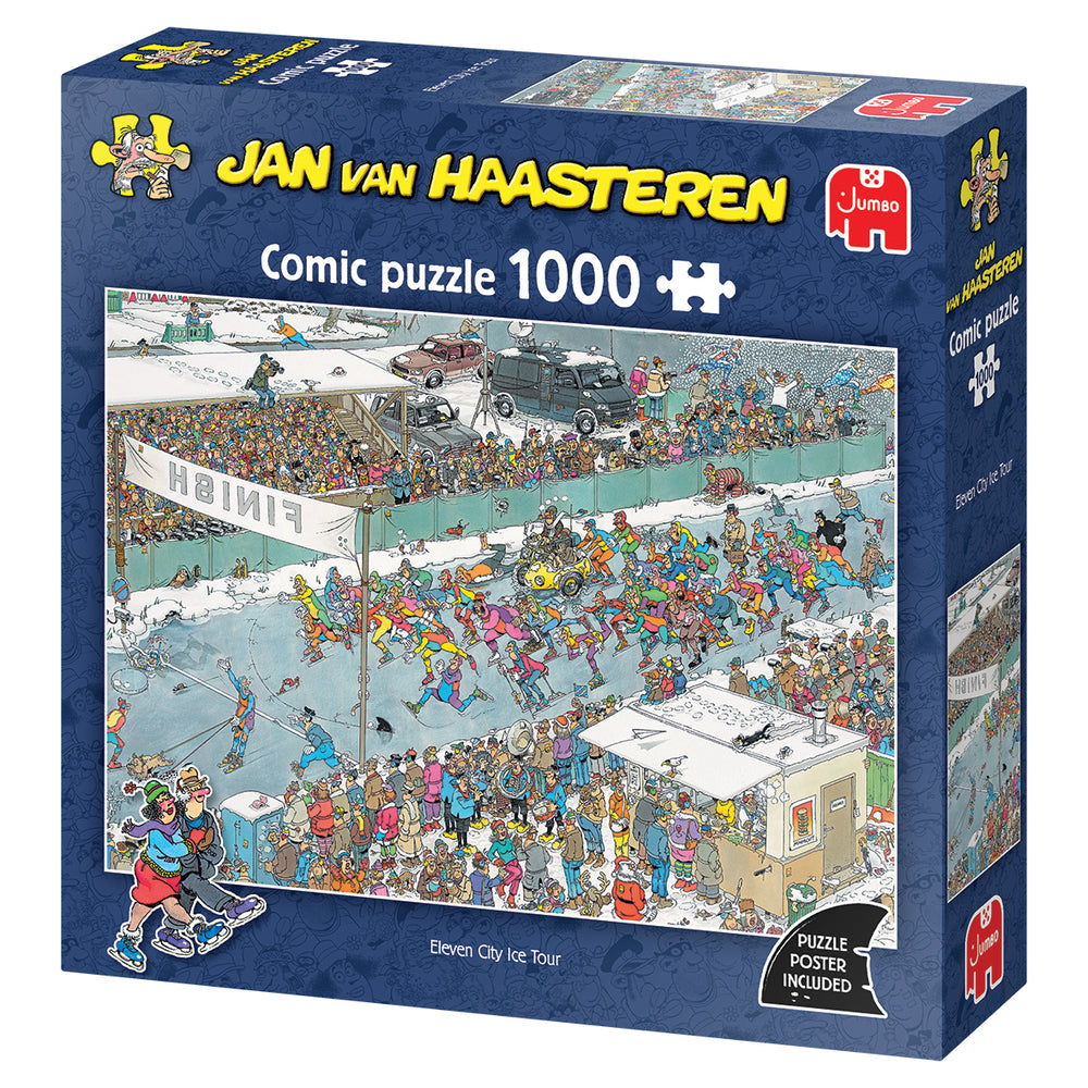 PUSLESPIL JVH ELEVEN CITY TOUR 1000 BRIKKER