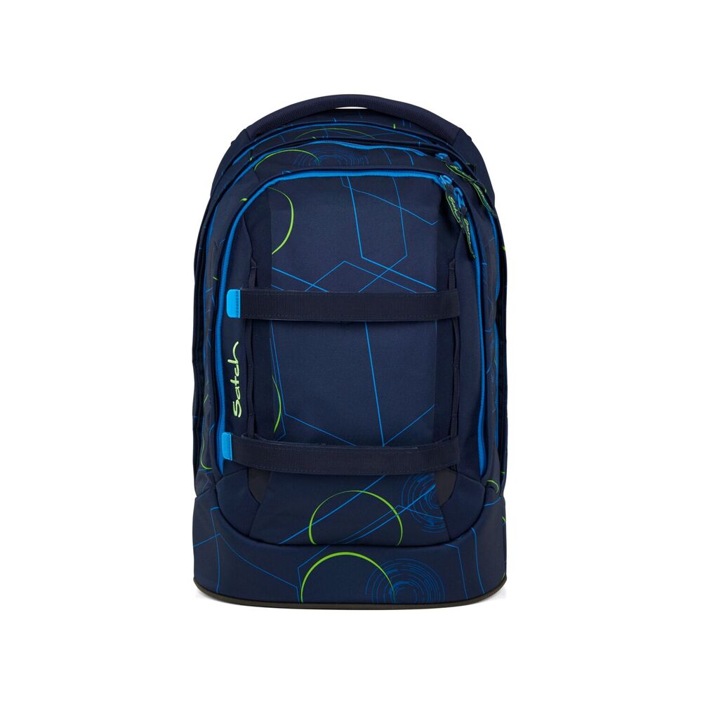 Skoletaske Satch Blue Tech