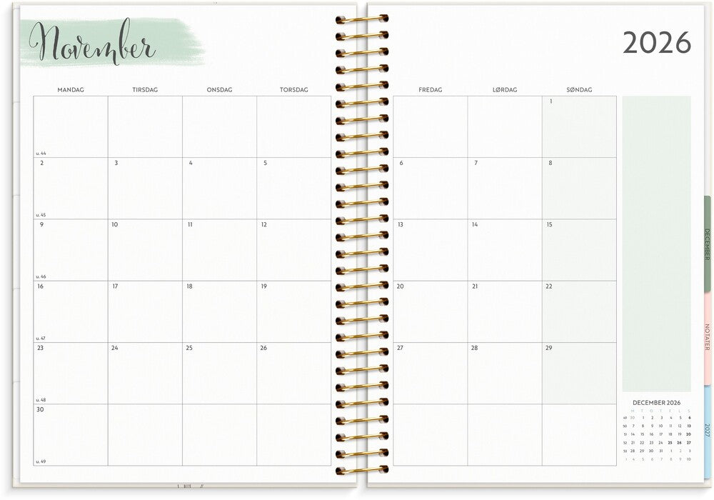 Life organizer 2026 uge blade