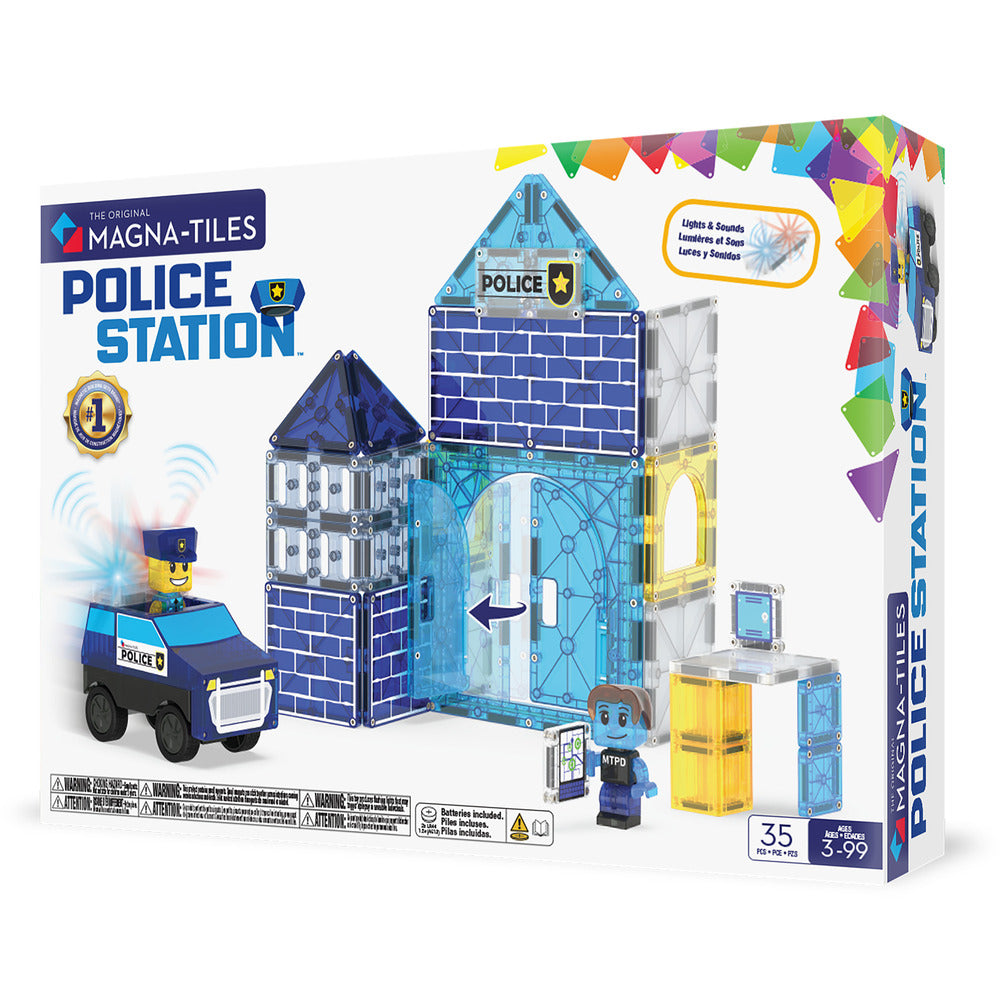 D2 MAGNA-TILES Politistation 36 stk