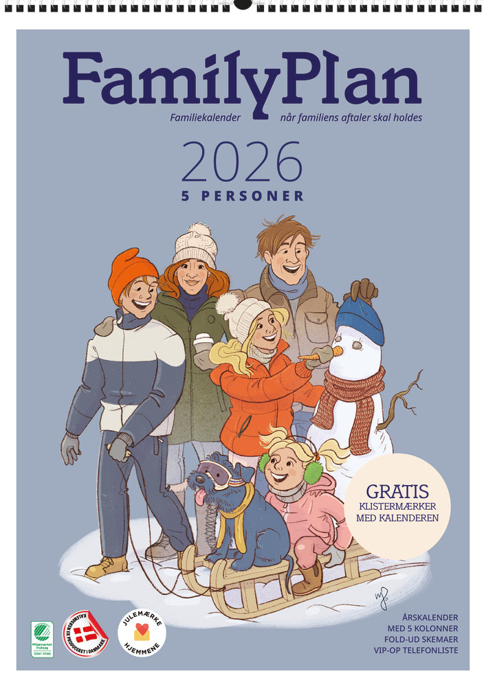 Familyplan 5 Personer 2026