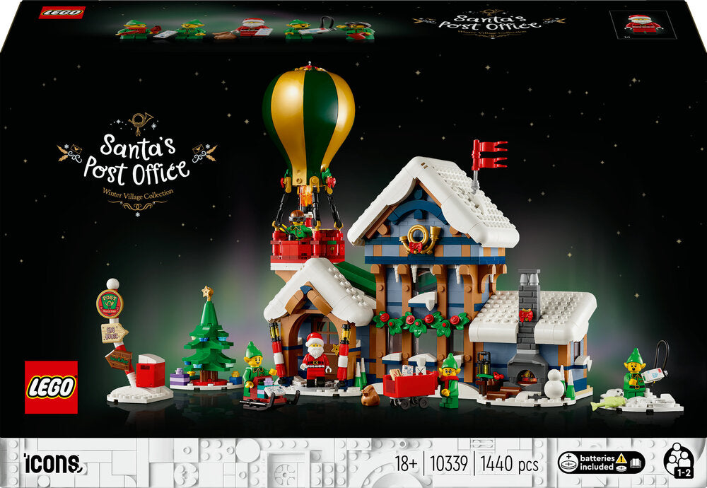 10339 LEGO Icons Julemandens Postkontor
