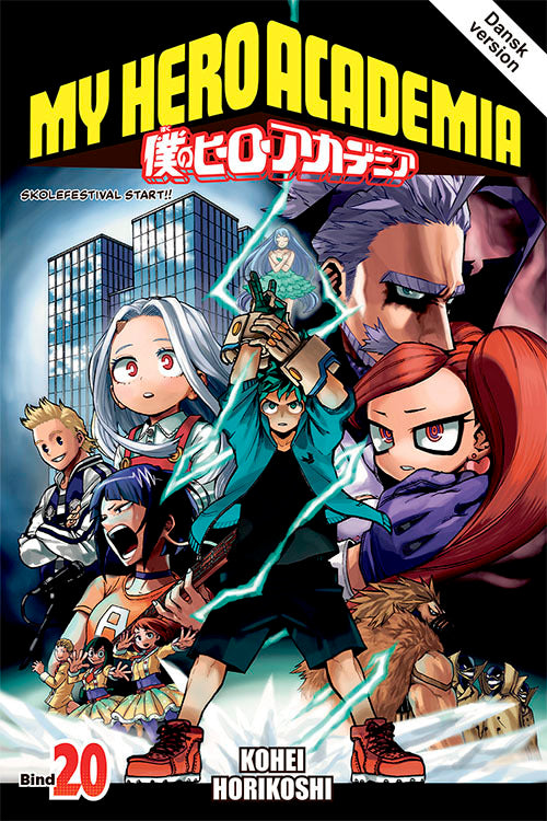 My Hero Academia 20 (samlepakke: kolli a 4 stk.)