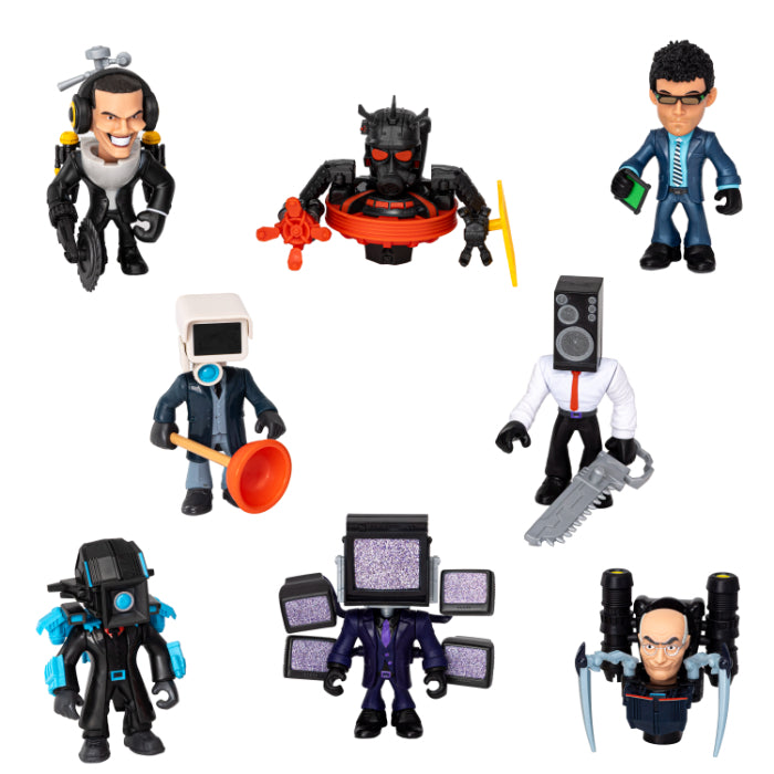 SKIBIDI TOILET MYSTERY FIGURE COLL SERIES ASST