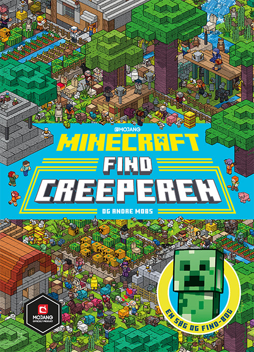 D1 Minecraft - Find creeperen (en søg og find-bog)