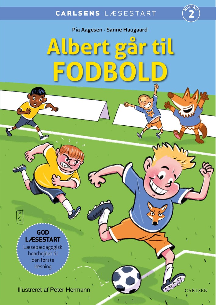 Carlsens Læsestart: Albert går til fodbold