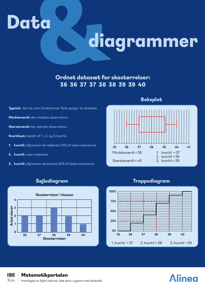 Plakat: Data og diagrammer
