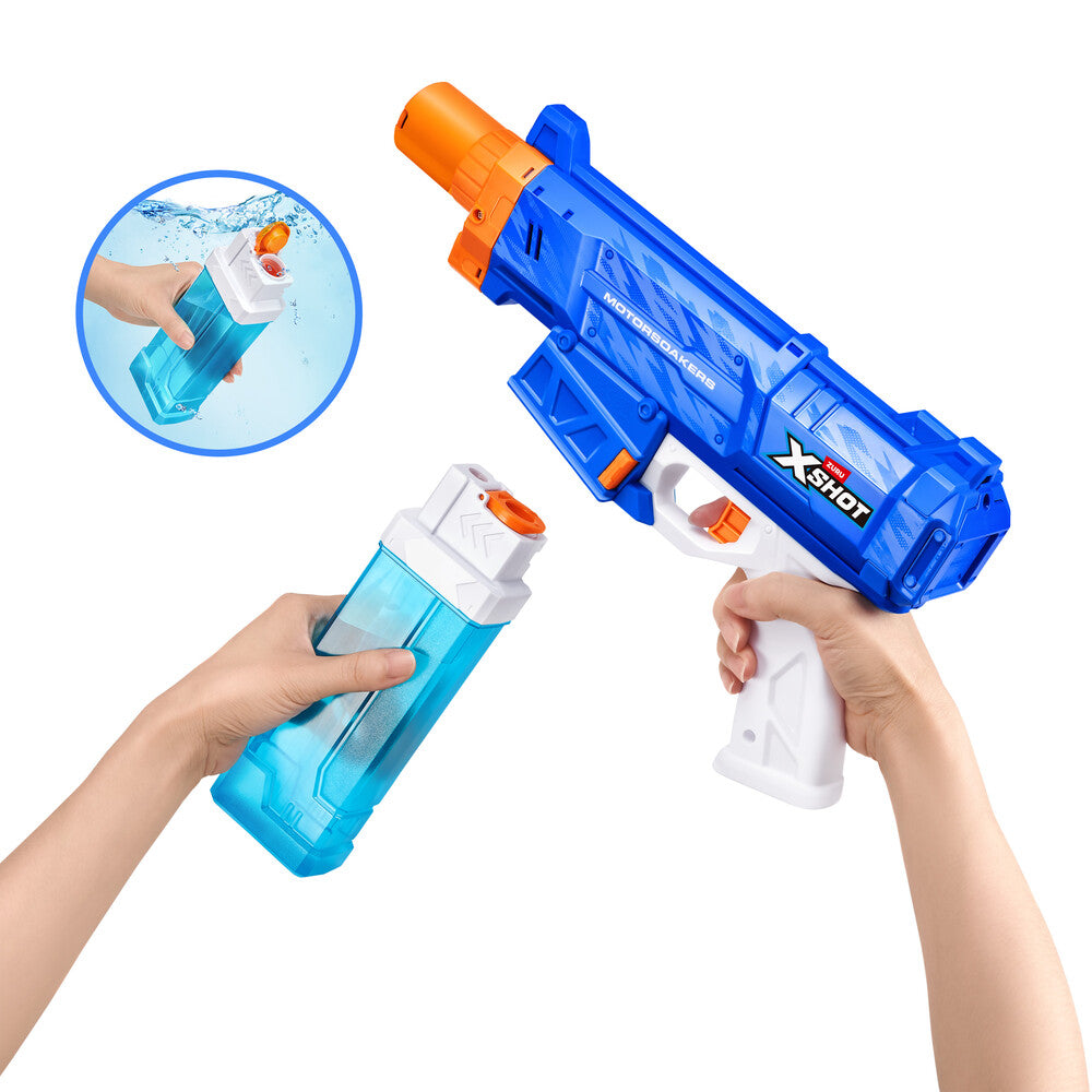 Xshot WATER Fast Fill Turbo Stream, motoriseret vandpistol