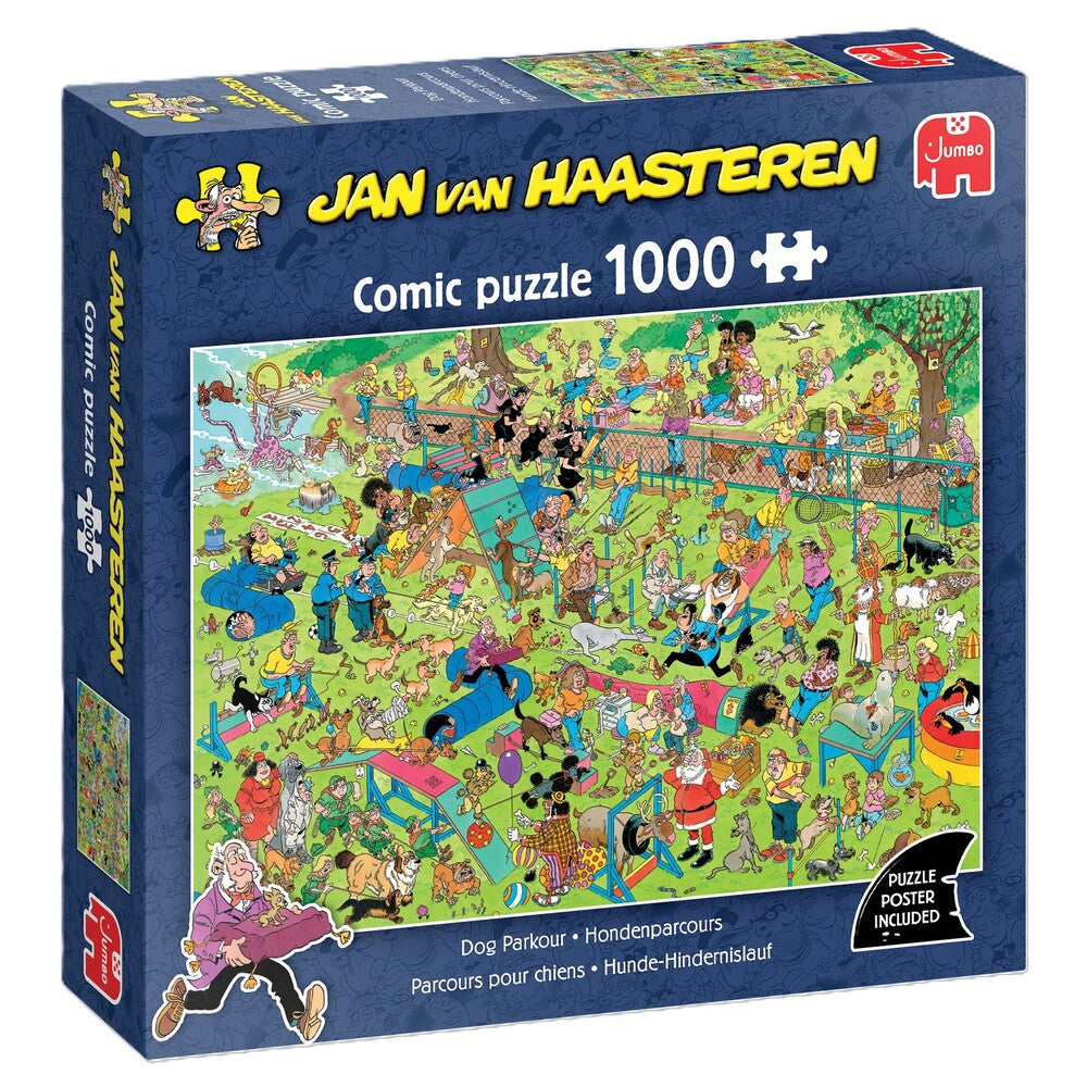 Puslespil JvH Dog Parkour 1000 brikker