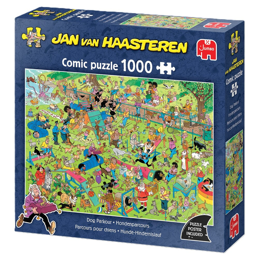 Puslespil JvH Dog Parkour 1000 brikker