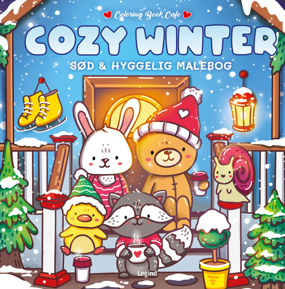 Malebog: Cozy Winter - DeLuxe - Cozy Coloring