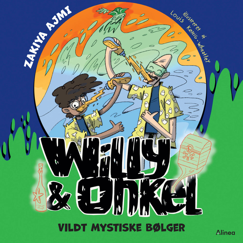 Willy og Onkel, Vildt mystiske bølger, Blå Læseklub
