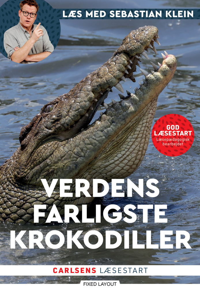 Læs med Sebastian Klein - Verdens farligste krokodiller