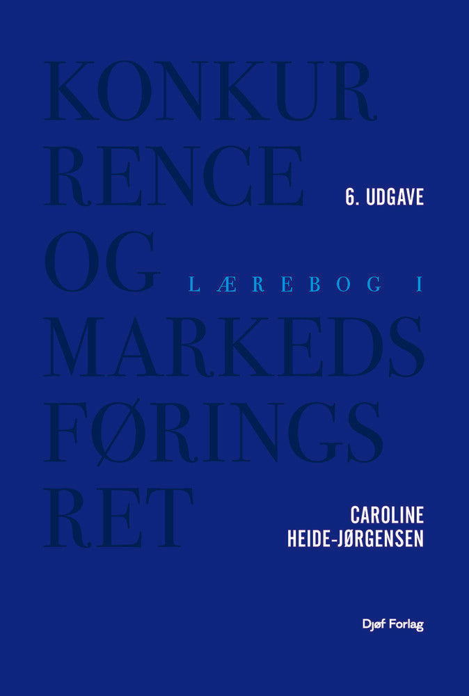 Lærebog i Konkurrence- og markedsføringsret
