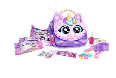 Glam Buddies Unicorn Nail Polish Purse Surprise Ass