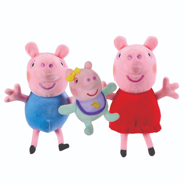 PEPPA PIG Gurli gris PLUSH 3-PAK