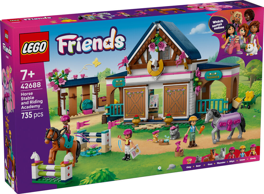 42688 LEGO Friends Hestestald og rideskole