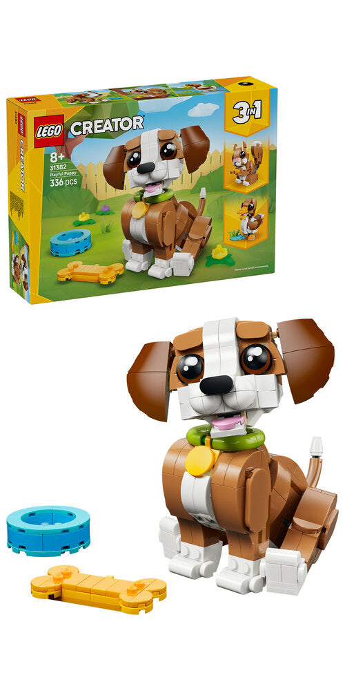 31382 LEGO Creator Søde dyr: Legesyg hundehvalp